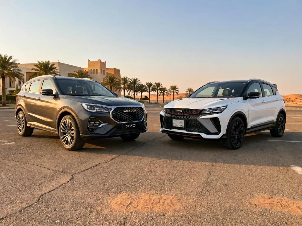 مقارنة سيارات SUV الصينية الفاخرة في السعودية 2026