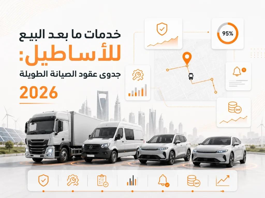خدمات ما بعد بيع الأساطيل
