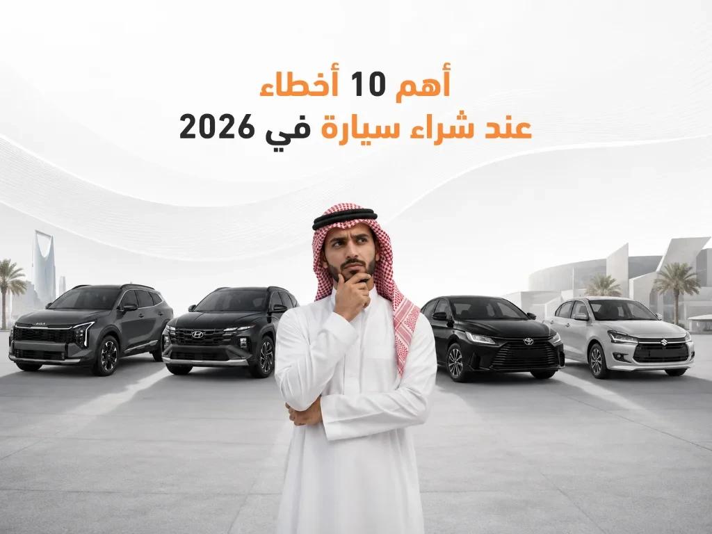 أهم 10 أخطاء عند شراء سيارة في 2026