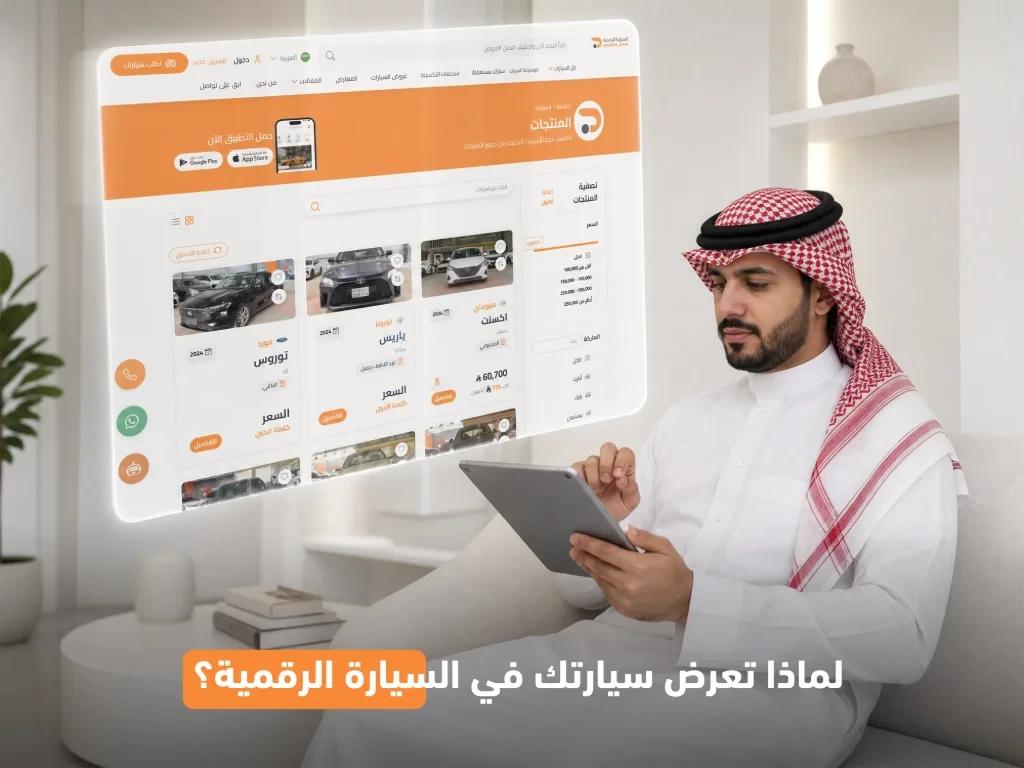 لماذا تعرض سيارتك في السيارة الرقمية