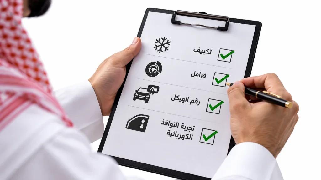 فحص السيارة قبل الشراء: كل ما يجب التأكد منه قبل الدفع