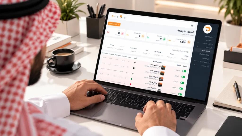 لوحة التحكم بالسيارة الرقمية: كيفية إدارة صفحة معرضك وتعديل بياناتها